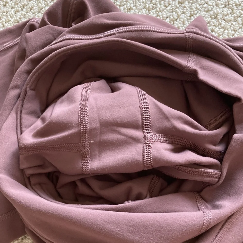 LULULEMON Align High Rise Wide Leg Pant 31” Dark Oxide Size 2 Nulu Soft VEUC - Picture 13 of 16